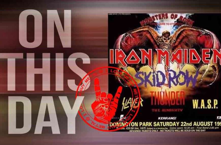 Today in Metal History – August 22nd