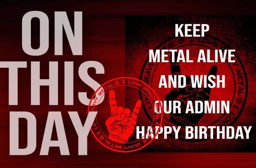 Today in Metal History – September 16th