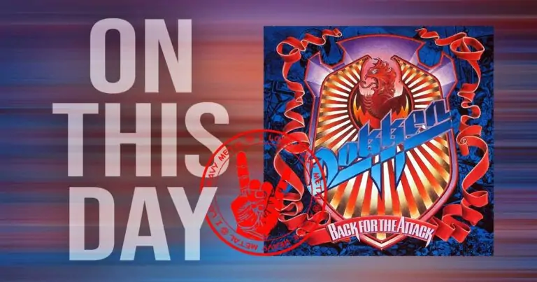 Today in Metal History – November 2nd