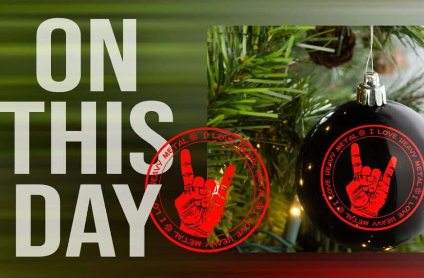 Today in Metal History – December 31st