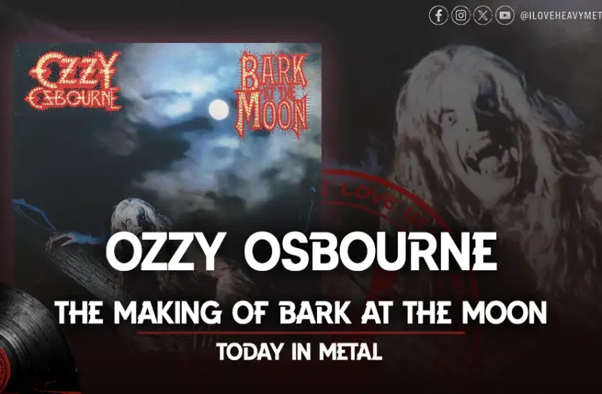 Ozzy Osbourne Bark at the Moon album cover