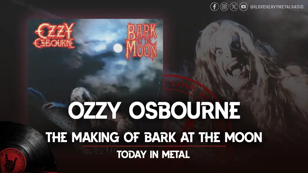 Ozzy Osbourne Bark at the Moon album cover