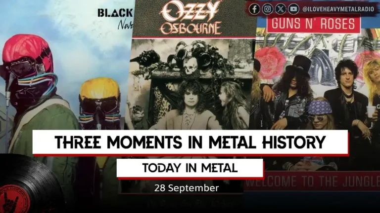 Today In Metal September 28