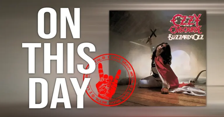 Today in Metal History – September 12th